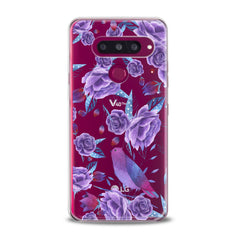 Lex Altern TPU Silicone Phone Case Nice Purple Plants