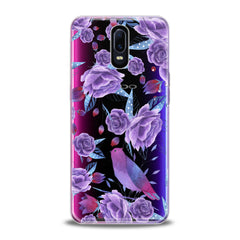 Lex Altern TPU Silicone Oppo Case Nice Purple Plants