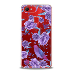 Lex Altern TPU Silicone Oppo Case Nice Purple Plants