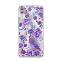 Lex Altern TPU Silicone Asus Zenfone Case Nice Purple Plants