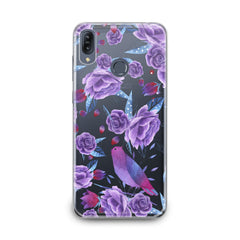 Lex Altern TPU Silicone Asus Zenfone Case Nice Purple Plants