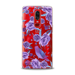 Lex Altern TPU Silicone OnePlus Case Nice Purple Plants