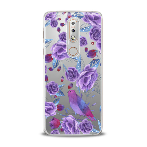 Lex Altern Nice Purple Plants Nokia Case