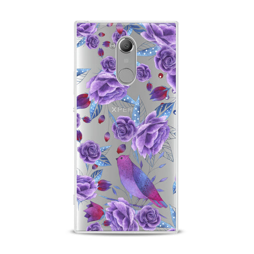 Lex Altern Nice Purple Plants Sony Xperia Case