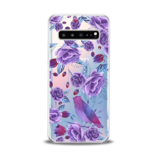 Lex Altern Nice Purple Plants Samsung Galaxy Case