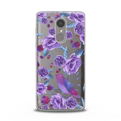 Lex Altern TPU Silicone Lenovo Case Nice Purple Plants