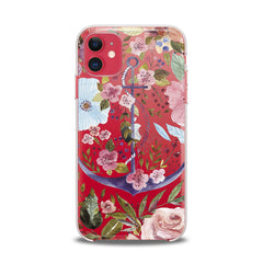 Lex Altern TPU Silicone iPhone Case Beautiful Floral Anchor