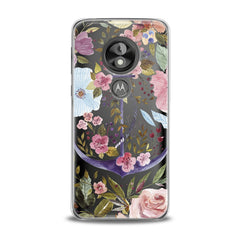 Lex Altern TPU Silicone Motorola Case Beautiful Floral Anchor