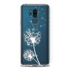 Lex Altern TPU Silicone LG Case White Dandelion