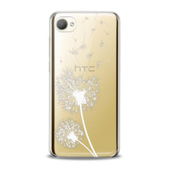 Lex Altern TPU Silicone HTC Case White Dandelion