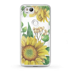 Lex Altern TPU Silicone Google Pixel Case Watercolor Sunflower