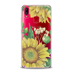 Lex Altern TPU Silicone VIVO Case Watercolor Sunflower