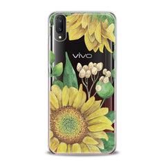 Lex Altern TPU Silicone VIVO Case Watercolor Sunflower