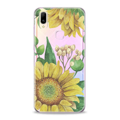 Lex Altern TPU Silicone VIVO Case Watercolor Sunflower