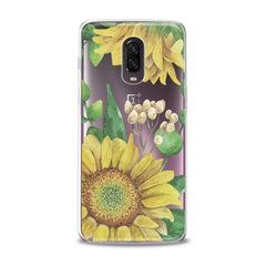 Lex Altern TPU Silicone OnePlus Case Watercolor Sunflower