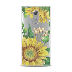 Lex Altern TPU Silicone Sony Xperia Case Watercolor Sunflower