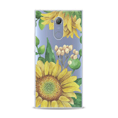 Lex Altern TPU Silicone Sony Xperia Case Watercolor Sunflower