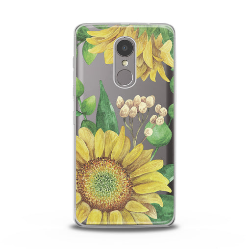 Lex Altern Watercolor Sunflower Lenovo Case