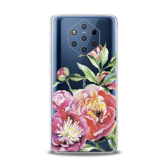 Lex Altern TPU Silicone Nokia Case Garden Peony Pattern