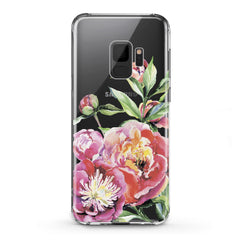 Lex Altern TPU Silicone Samsung Galaxy Case Garden Peony Pattern