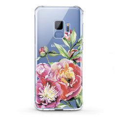 Lex Altern TPU Silicone Samsung Galaxy Case Garden Peony Pattern