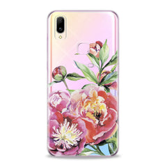 Lex Altern Garden Peony Pattern Vivo Case