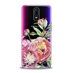 Lex Altern TPU Silicone Oppo Case Garden Peony Pattern