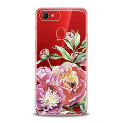 Lex Altern TPU Silicone Oppo Case Garden Peony Pattern