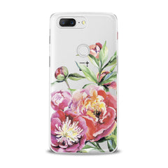 Lex Altern Garden Peony Pattern OnePlus Case