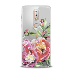 Lex Altern Garden Peony Pattern Nokia Case