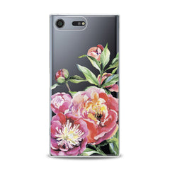 Lex Altern TPU Silicone Sony Xperia Case Garden Peony Pattern