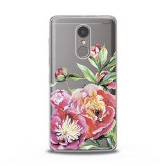 Lex Altern TPU Silicone Lenovo Case Garden Peony Pattern