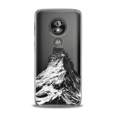 Lex Altern TPU Silicone Motorola Case Snowy Mountain