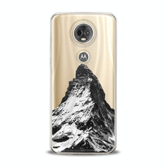 Lex Altern TPU Silicone Motorola Case Snowy Mountain