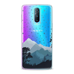 Lex Altern TPU Silicone Oppo Case Watercolor Mountains