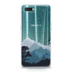 Lex Altern TPU Silicone Oppo Case Watercolor Mountains