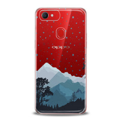 Lex Altern TPU Silicone Oppo Case Watercolor Mountains