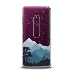 Lex Altern TPU Silicone Sony Xperia Case Watercolor Mountains