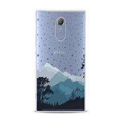 Lex Altern TPU Silicone Sony Xperia Case Watercolor Mountains