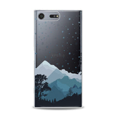 Lex Altern Watercolor Mountains Sony Xperia Case