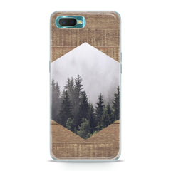 Lex Altern TPU Silicone Oppo Case Geometric Forest Pattern