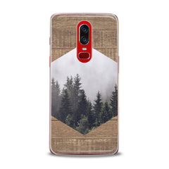 Lex Altern TPU Silicone OnePlus Case Geometric Forest Pattern