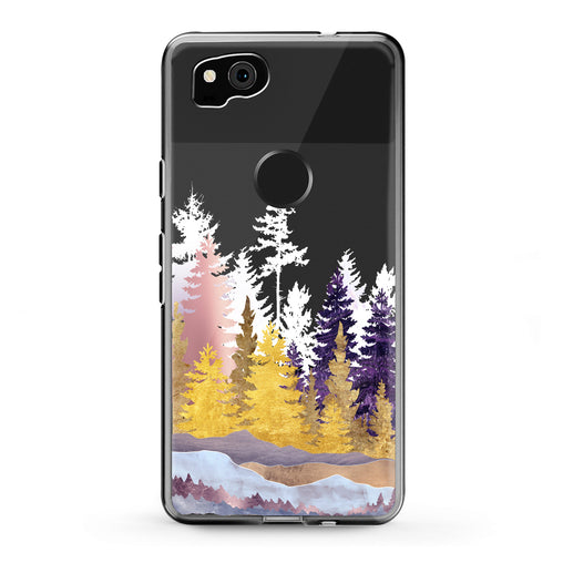 Lex Altern Google Pixel Case Colorful Woods