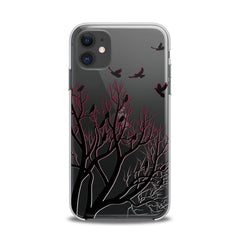 Lex Altern TPU Silicone iPhone Case Flock of Ravens