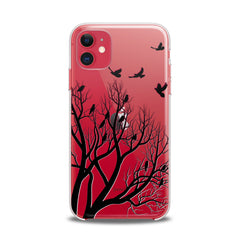 Lex Altern TPU Silicone iPhone Case Flock of Ravens