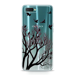 Lex Altern TPU Silicone Oppo Case Flock of Ravens