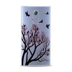 Lex Altern TPU Silicone Sony Xperia Case Flock of Ravens