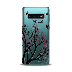 Lex Altern TPU Silicone Samsung Galaxy Case Flock of Ravens