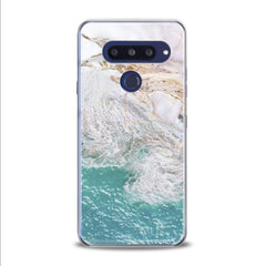 Lex Altern TPU Silicone LG Case Sea Marble Pattern