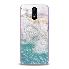 Lex Altern TPU Silicone Oppo Case Sea Marble Pattern